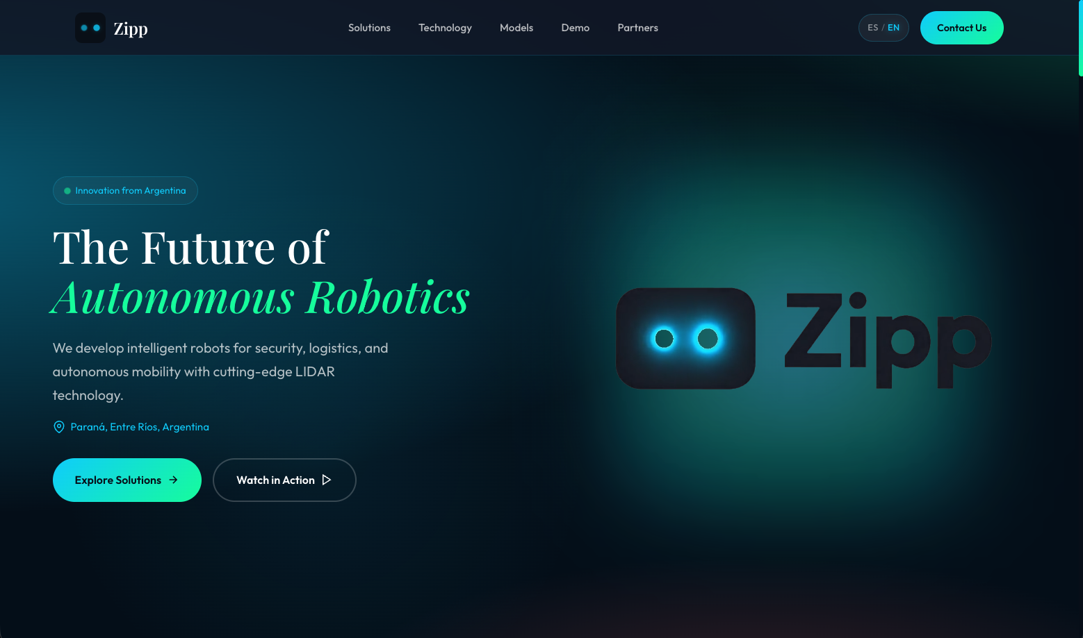 Zipp Robotics Landing